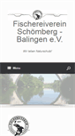 Mobile Screenshot of fischereiverein-schoemberg-balingen.de